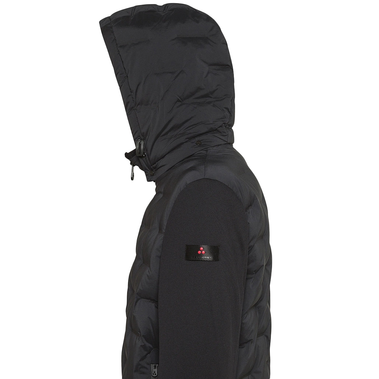 PEUTEREY Giacca Holzer Sjn Bmat Bimateriale Con Trapunta Jacquard PEU5206 01191802 NER 