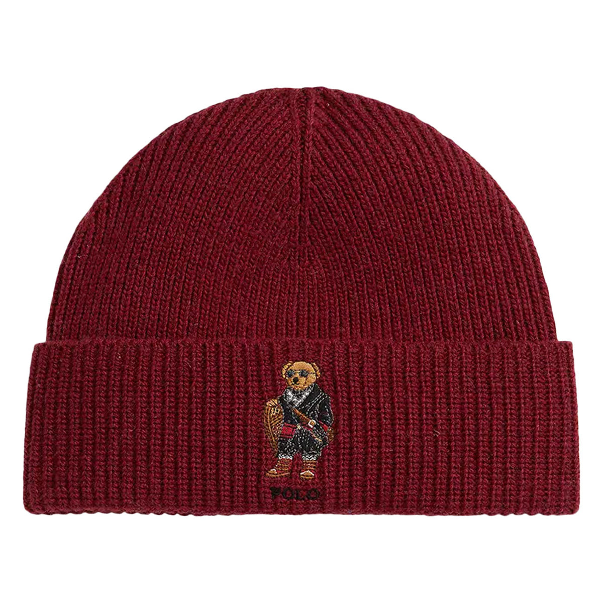 POLO RALPH LAUREN Cappello Orsetto 449P02041 003 HOLIDAY RED 