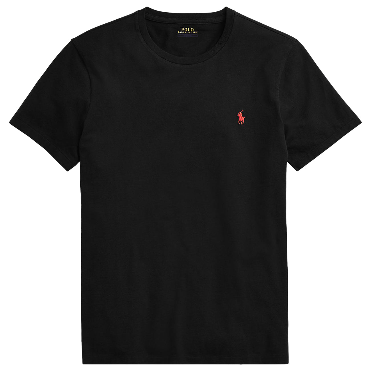 POLO RALPH LAUREN T-Shirt Girocollo In Jersey Slim Fit 710680785 001 RL BLACK 