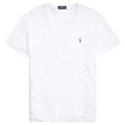 POLO RALPH LAUREN T-Shirt In Morbido Cotone Slim Fit 710740727 002 WHITE 