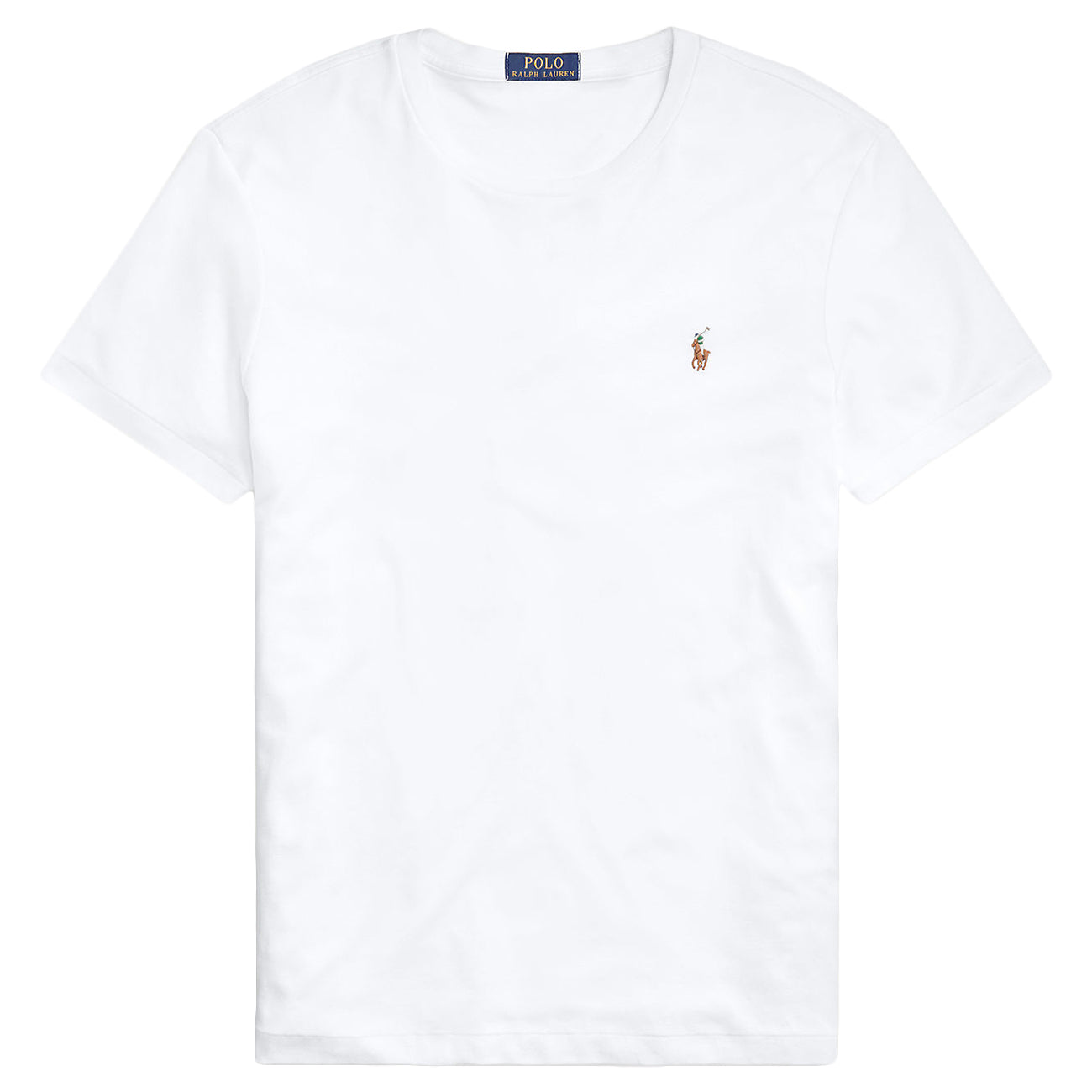 POLO RALPH LAUREN T-Shirt In Morbido Cotone Slim Fit 710740727 002 WHITE 