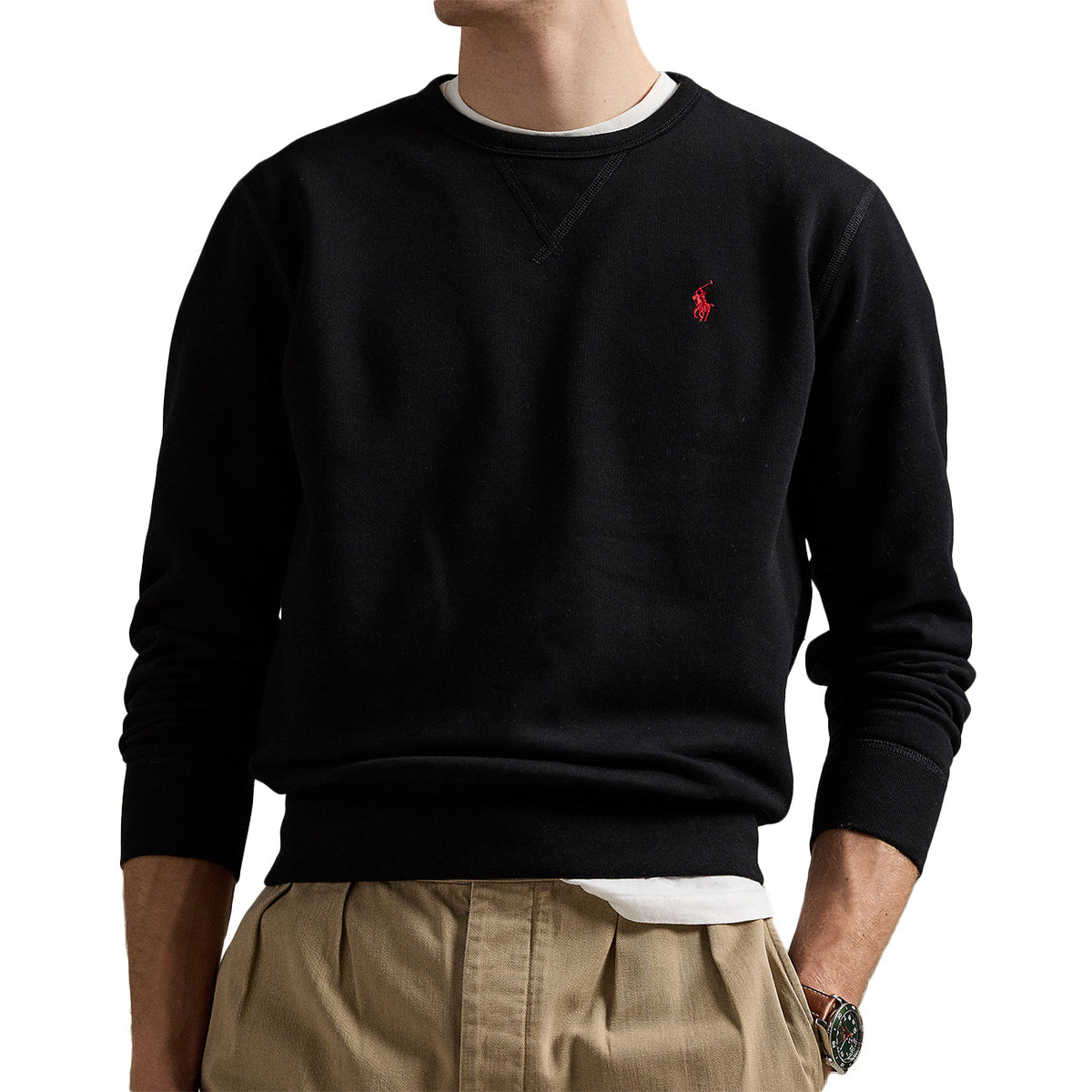 POLO RALPH LAUREN La Felpa In Pile 710766772 001 POLO BLACK 