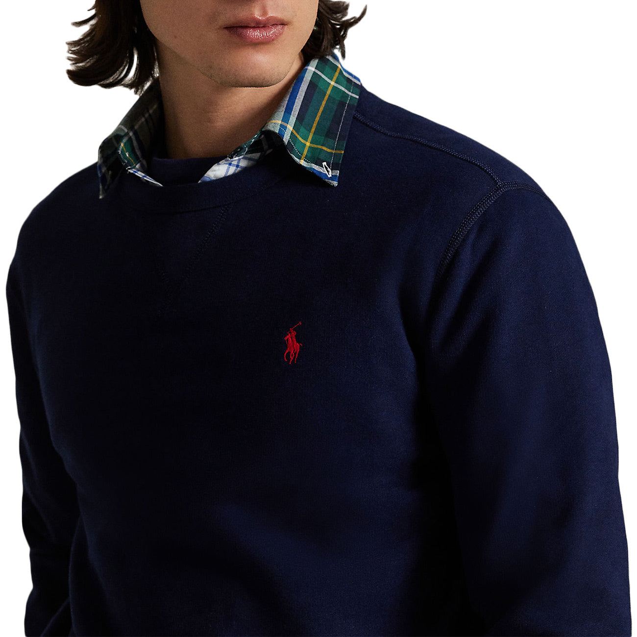POLO RALPH LAUREN La Felpa In Pile 710766772 003 CRUISE NAVY 