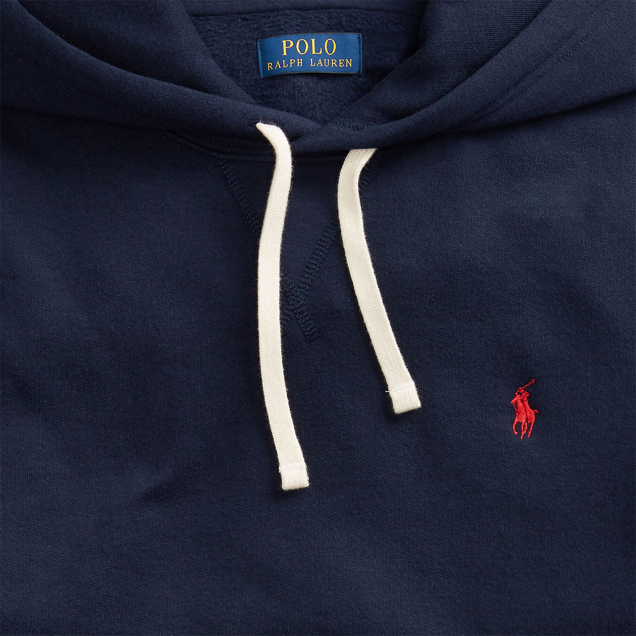 POLO RALPH LAUREN Felpa Con Cappuccio In Pile 710766778 007 CRUISE NAVY 