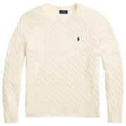 POLO RALPH LAUREN Maglia In Lana E Cashmere A Trecce 710876762 010 ANDOVER CREAM 