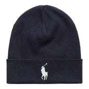 POLO RALPH LAUREN Berretto In Cotone Pettinato 710886138 022 NAVY HEATHER 