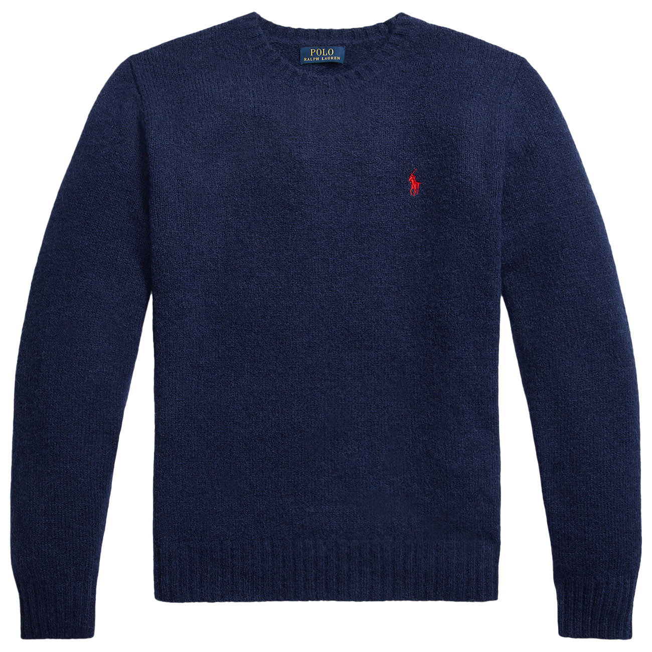 POLO RALPH LAUREN Maglione Girocollo Textured 710918805 501 BRIGHT NAVY 
