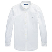 POLO RALPH LAUREN Camicia In Popeline Elasticizzato Slim Fit 710928254 002 WHITE 