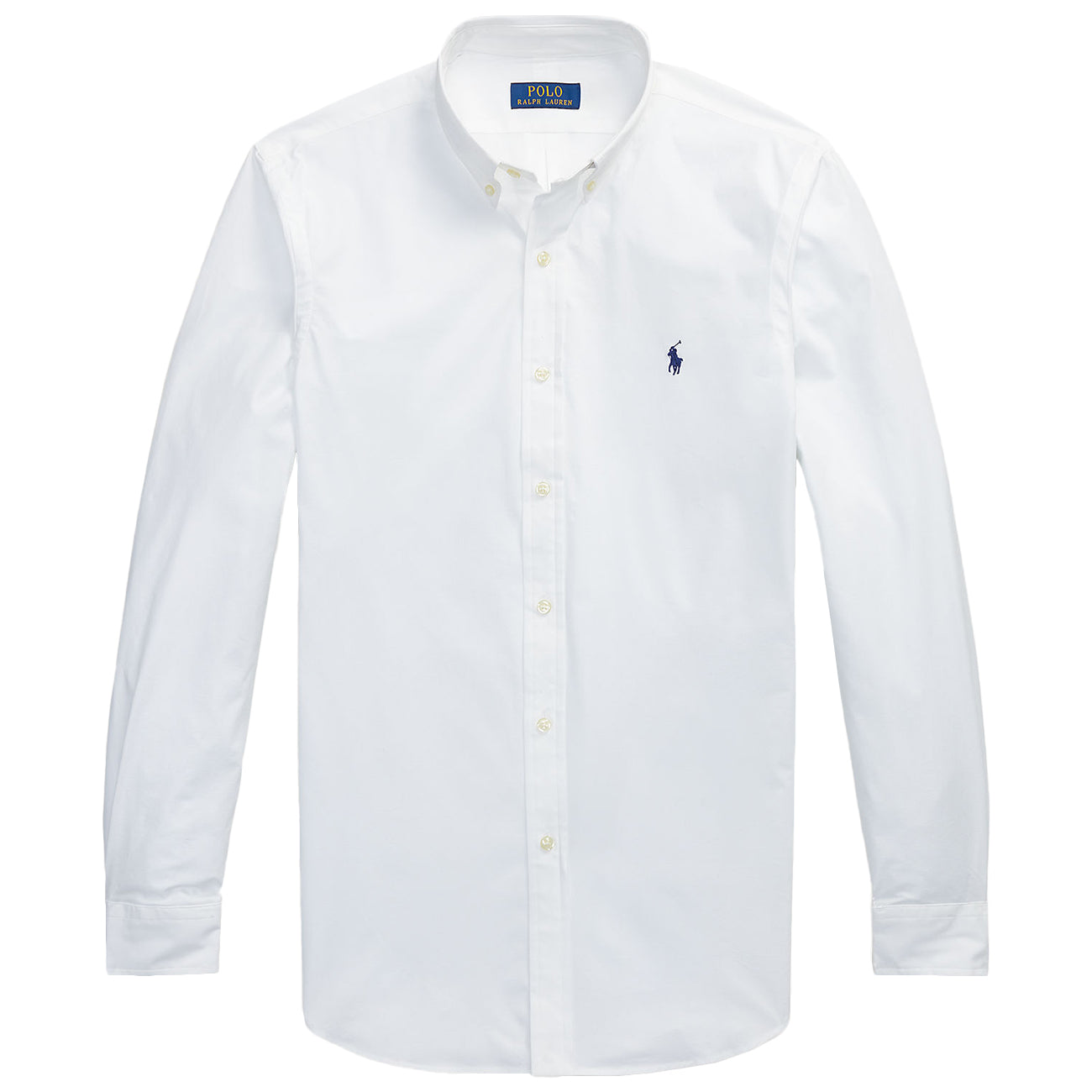 POLO RALPH LAUREN Camicia In Popeline Elasticizzato Slim Fit 710928254 002 WHITE 
