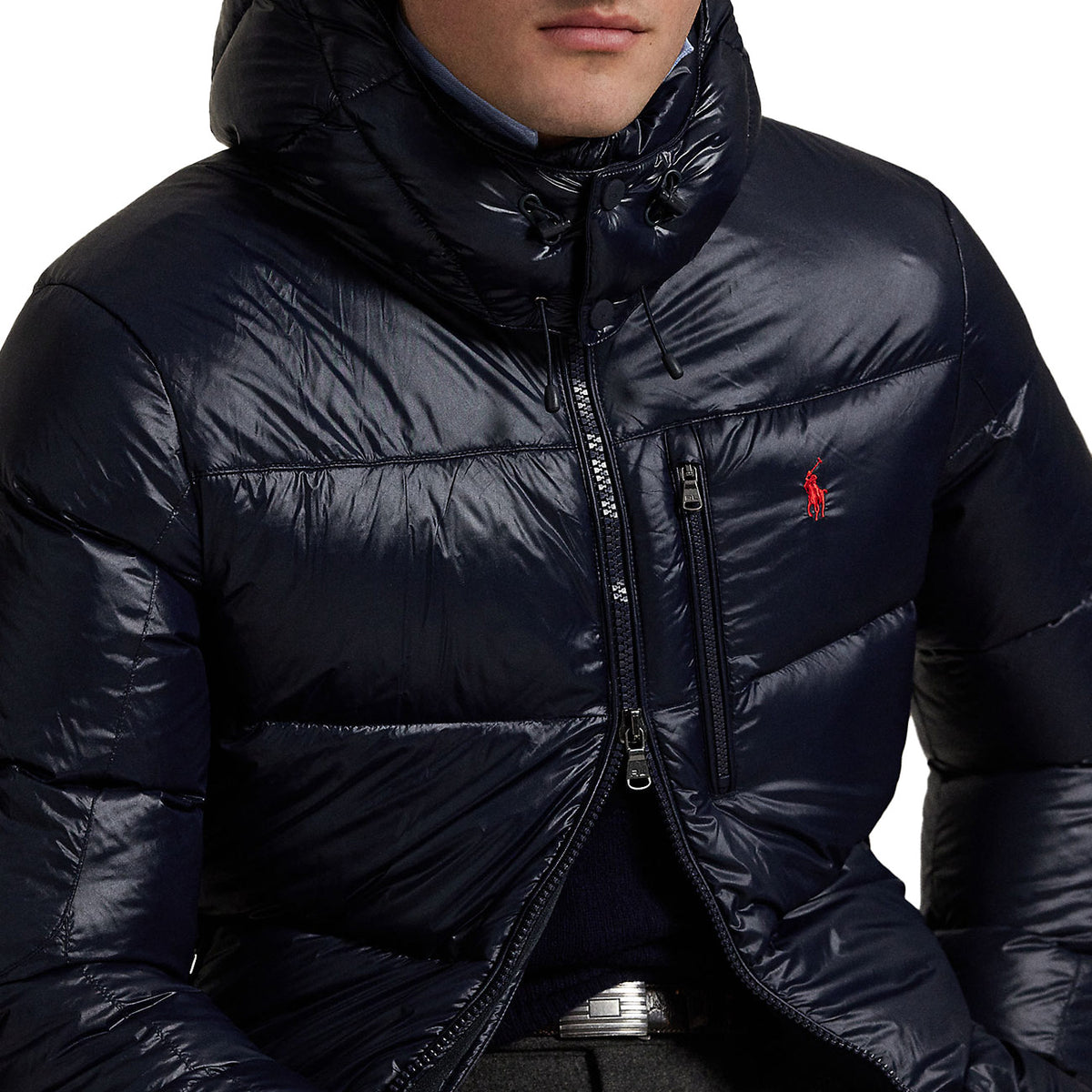 POLO RALPH LAUREN Giaccone Gorham Lucido 710968281 002 NAVY GLOSS 
