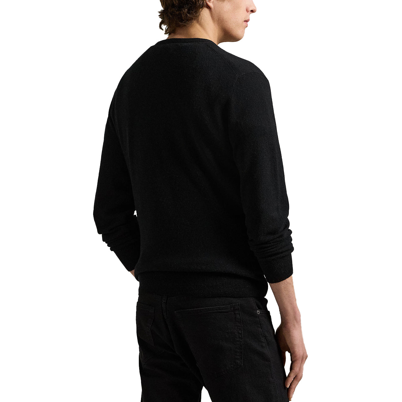 POLO RALPH LAUREN Maglione Girocollo In Lana 710974148 003 POLO BLACK 