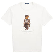 POLO RALPH LAUREN T-Shirt In Jersey Polo Bear Slim Fit 710P00085 001 DECKWASHB WHITE HRTG BEAR 