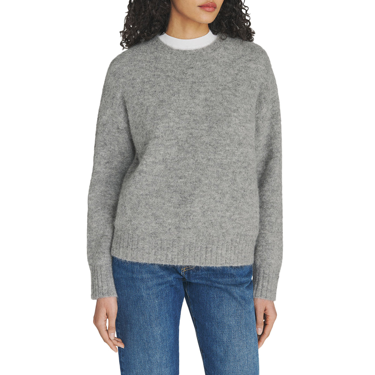 ROY ROGER'S Pullover In Alpaca RND559CN88XXXX C0069 WHITE 
