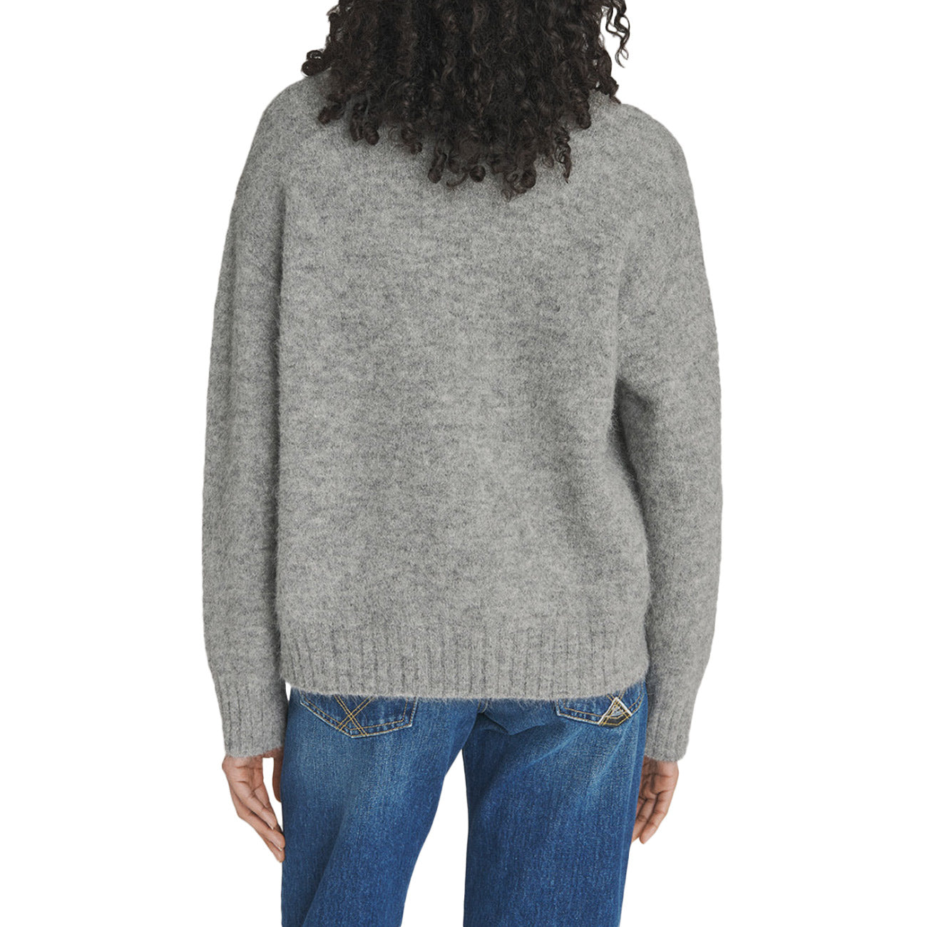 ROY ROGER'S Pullover In Alpaca RND559CN88XXXX C0069 WHITE 