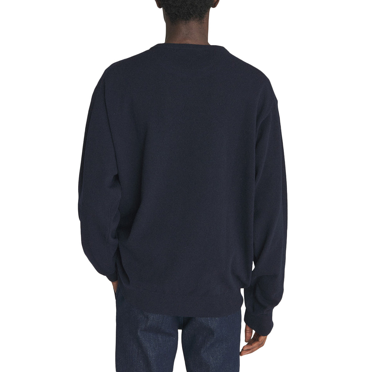 ROY ROGER'S Maglione Girocollo Box In Lana RRU90261CN47XXXX C0048 BLUE NAVY 