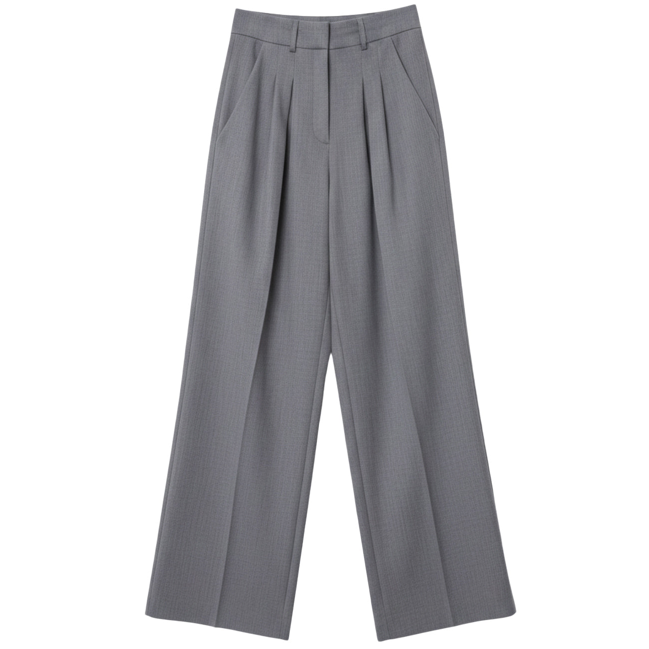 SKILLS MILANO Pantalone Ampio Con Pinces W301ALICE690W721 930 GRIGIO CHIARO 