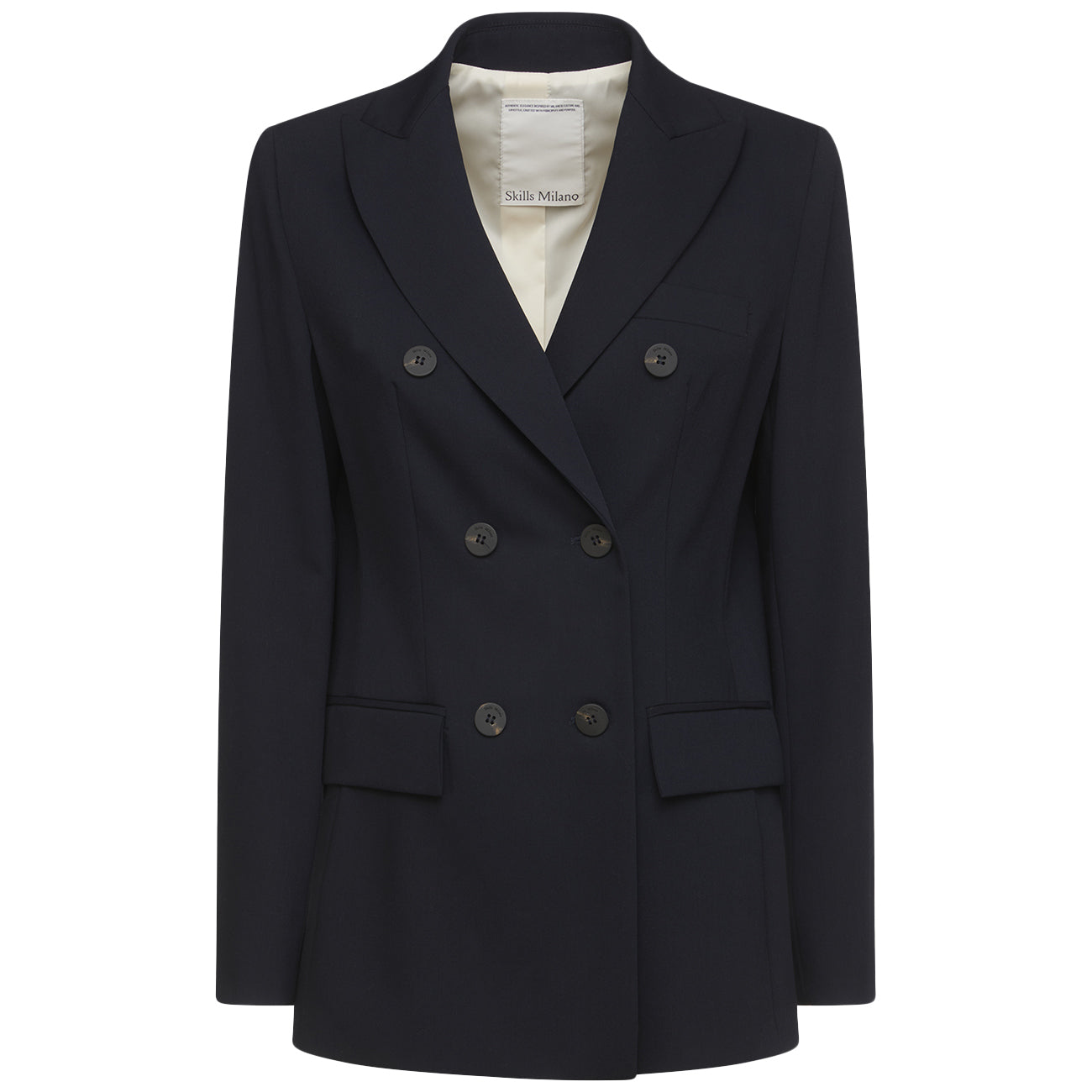SKILLS MILANO Blazer Doppiopetto W302NAIMA373W721 790 BLU SCURO 