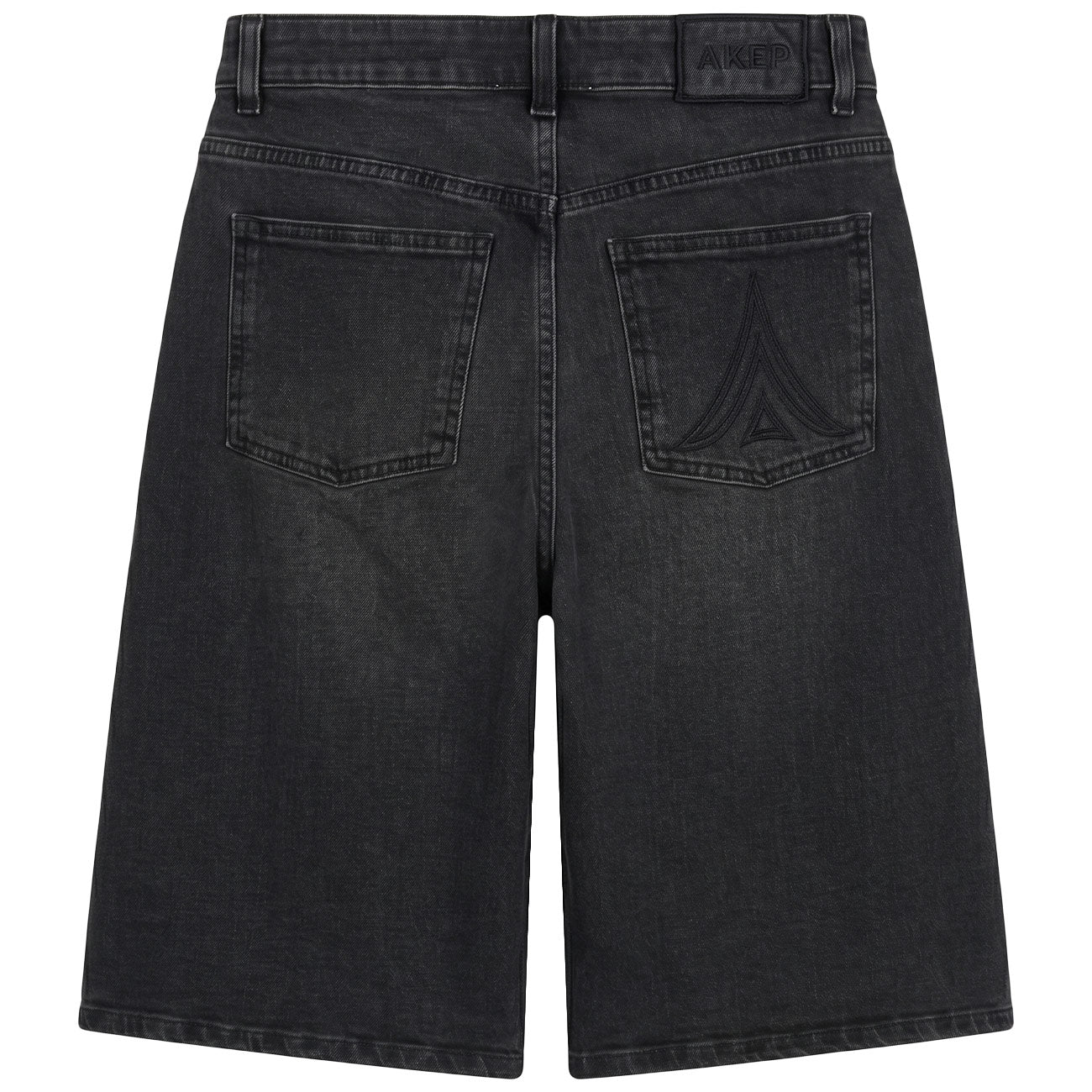 AKEP Bermuda In Denim Con Vele BMKD13103 NERO 