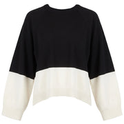 AKEP Maglia Girocollo MGKD13076 NERO/ECRU 