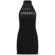 AKEP Mini Dress Cut-Out VSKD13006 NERO 
