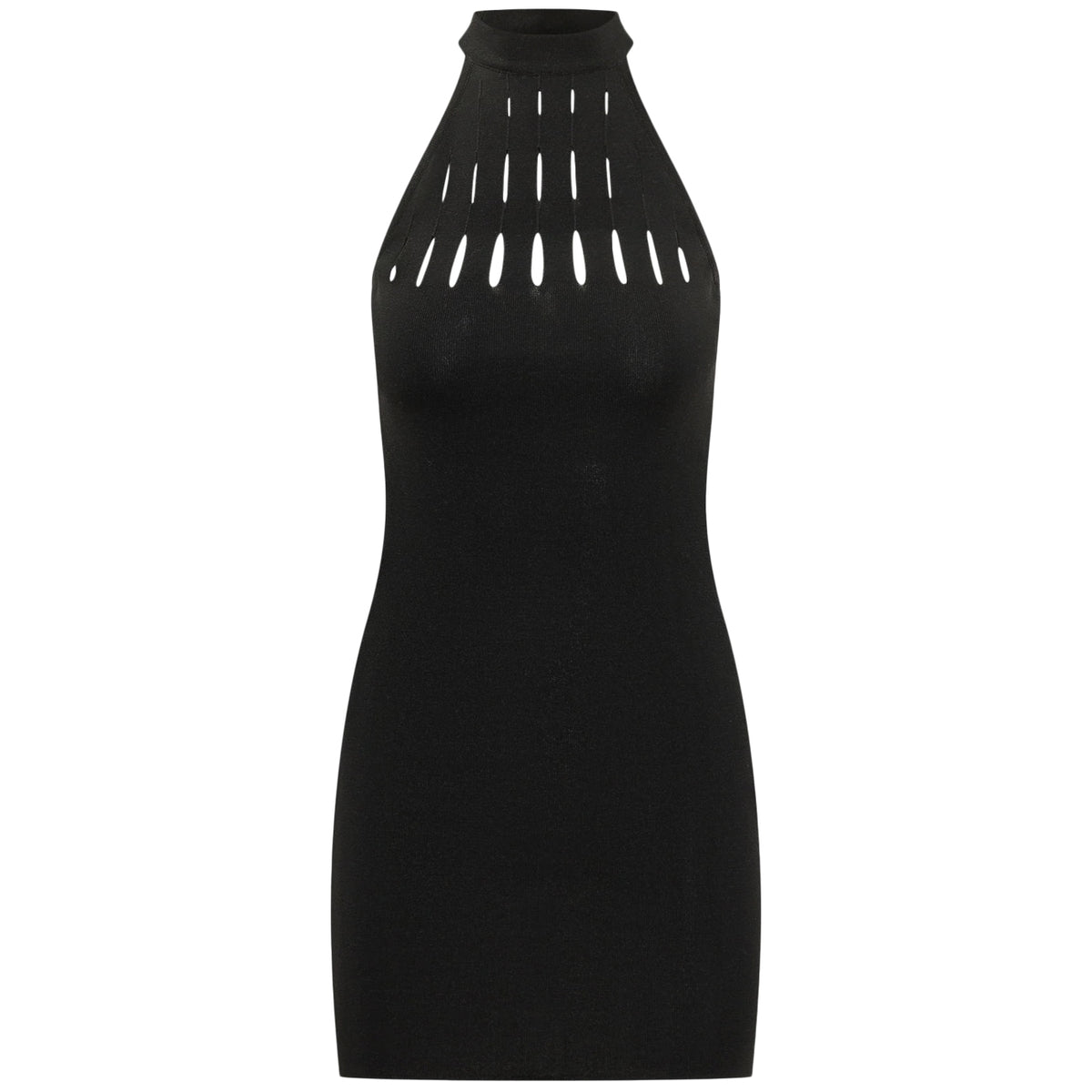 AKEP Mini Dress Cut-Out VSKD13006 NERO 