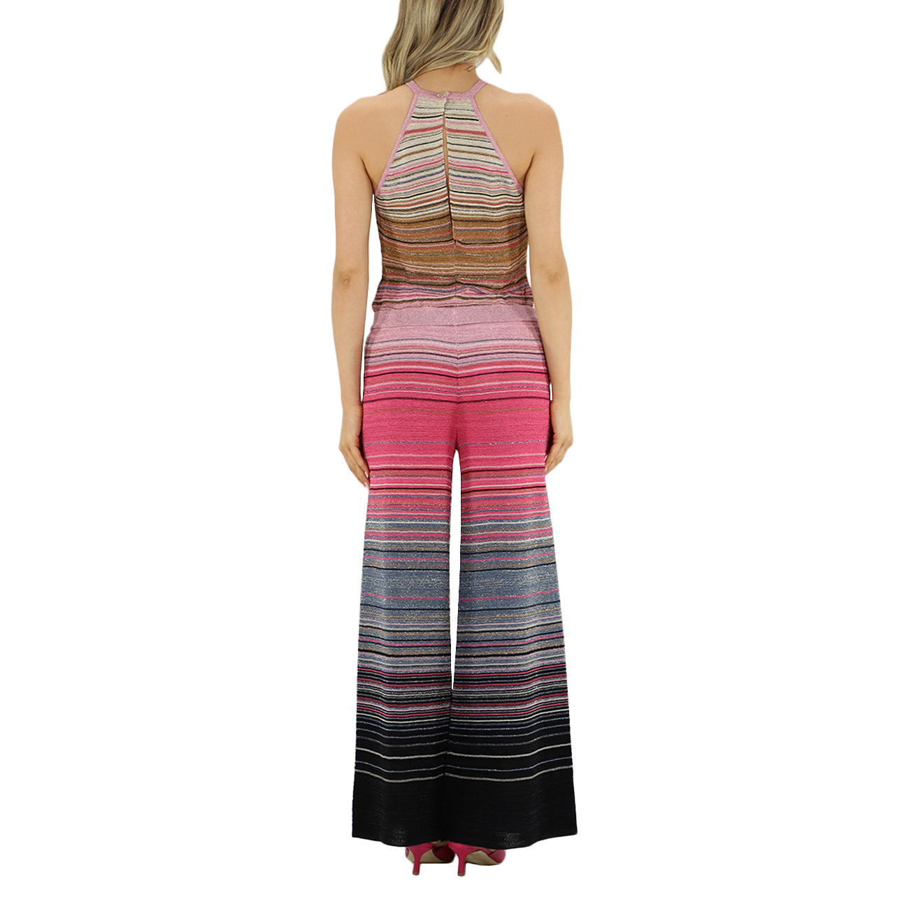AKEP Jumpsuit In Maglia Lurex VSKD13291 PURPLE 