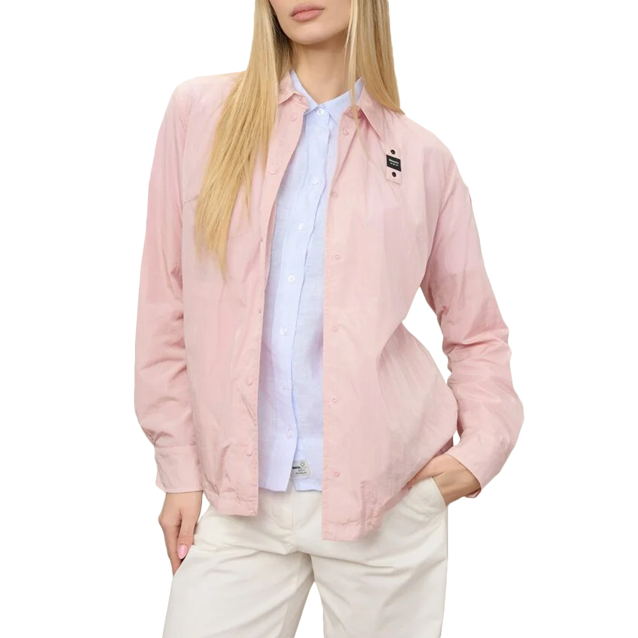 BLAUER Camicia Foderata A Rete Shirley 26SBLDC01134-007131 411 PINK 