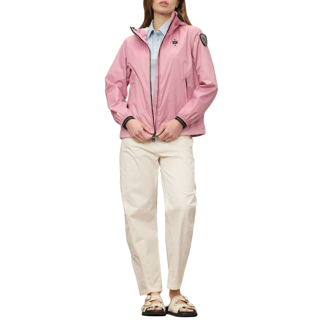 BLAUER Giacca Foderata Termosigillata Anawan 26SBLDC11099-007462 409 PINK 