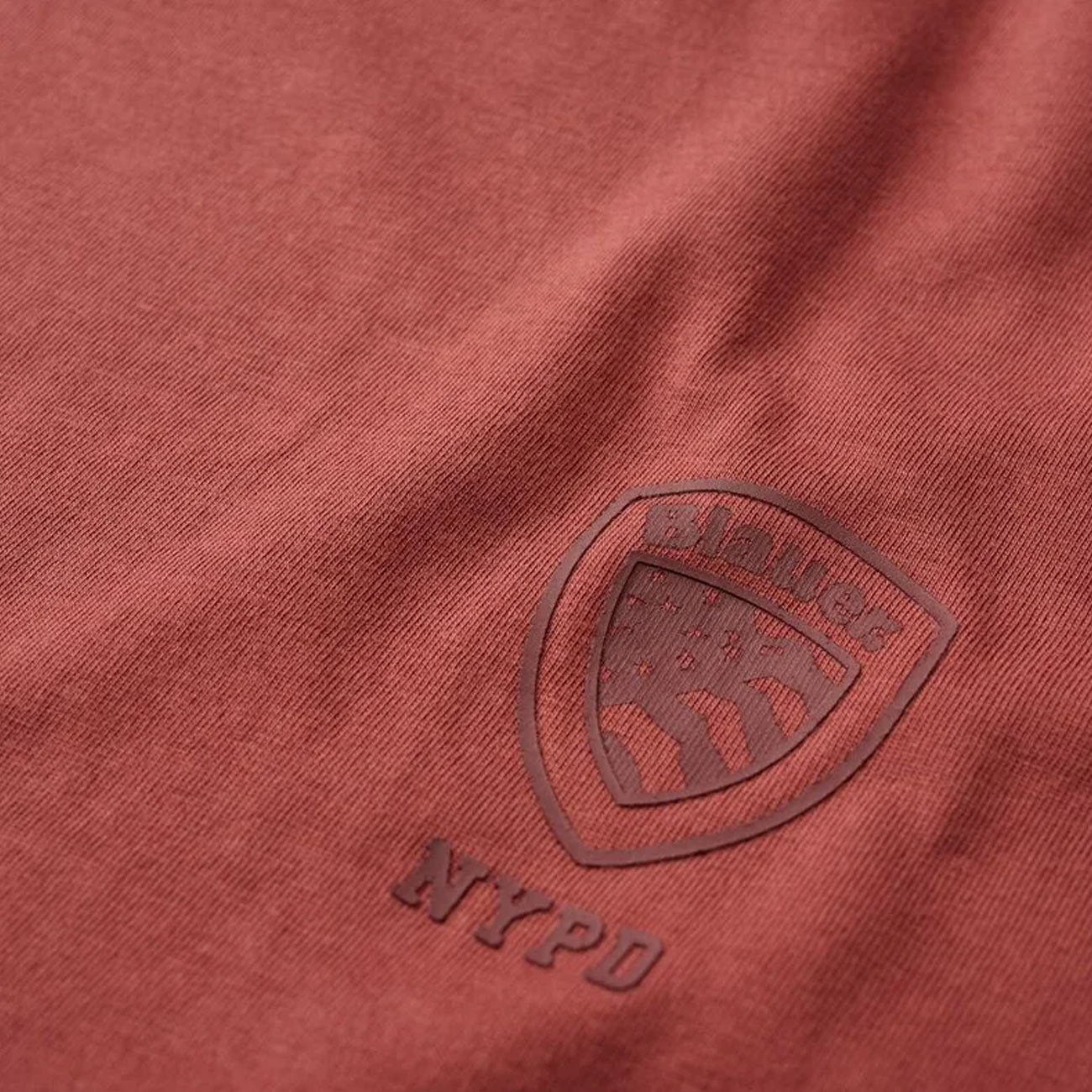 BLAUER T-shirt Eutaw Con Logo Tonale 26SBLUH02302-007439 586 MATTONE INGLESE 