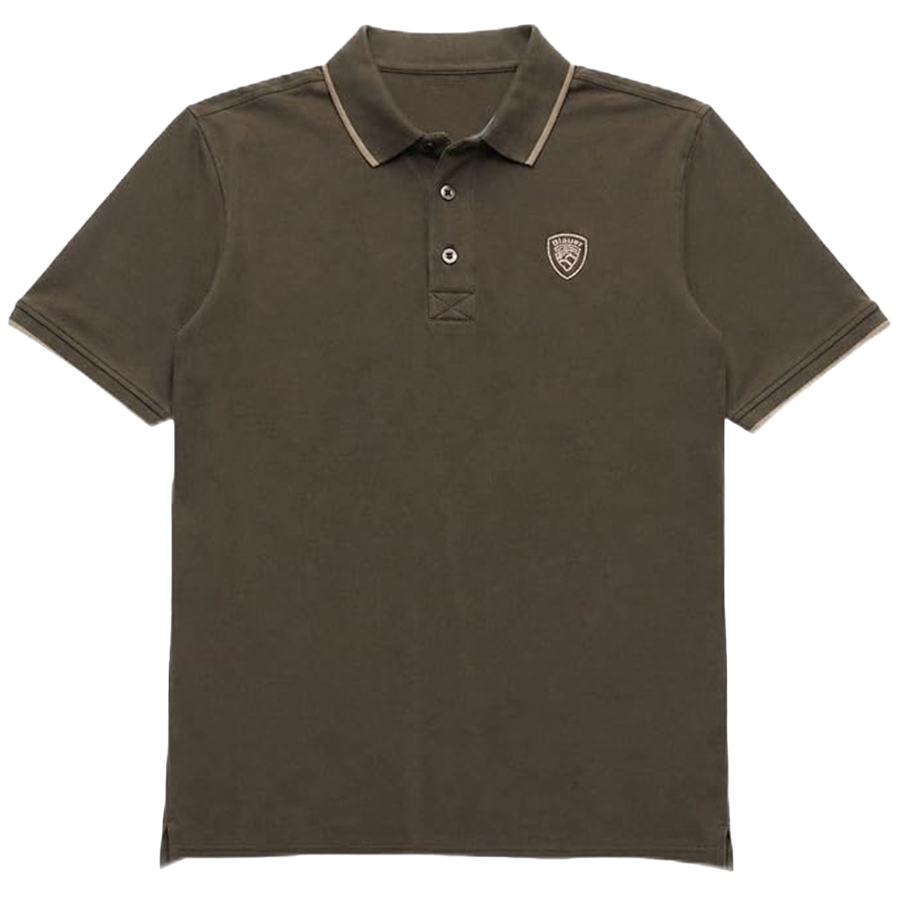 BLAUER Polo Damon 26SBLUT02288-007479 60H GREEN 60H 