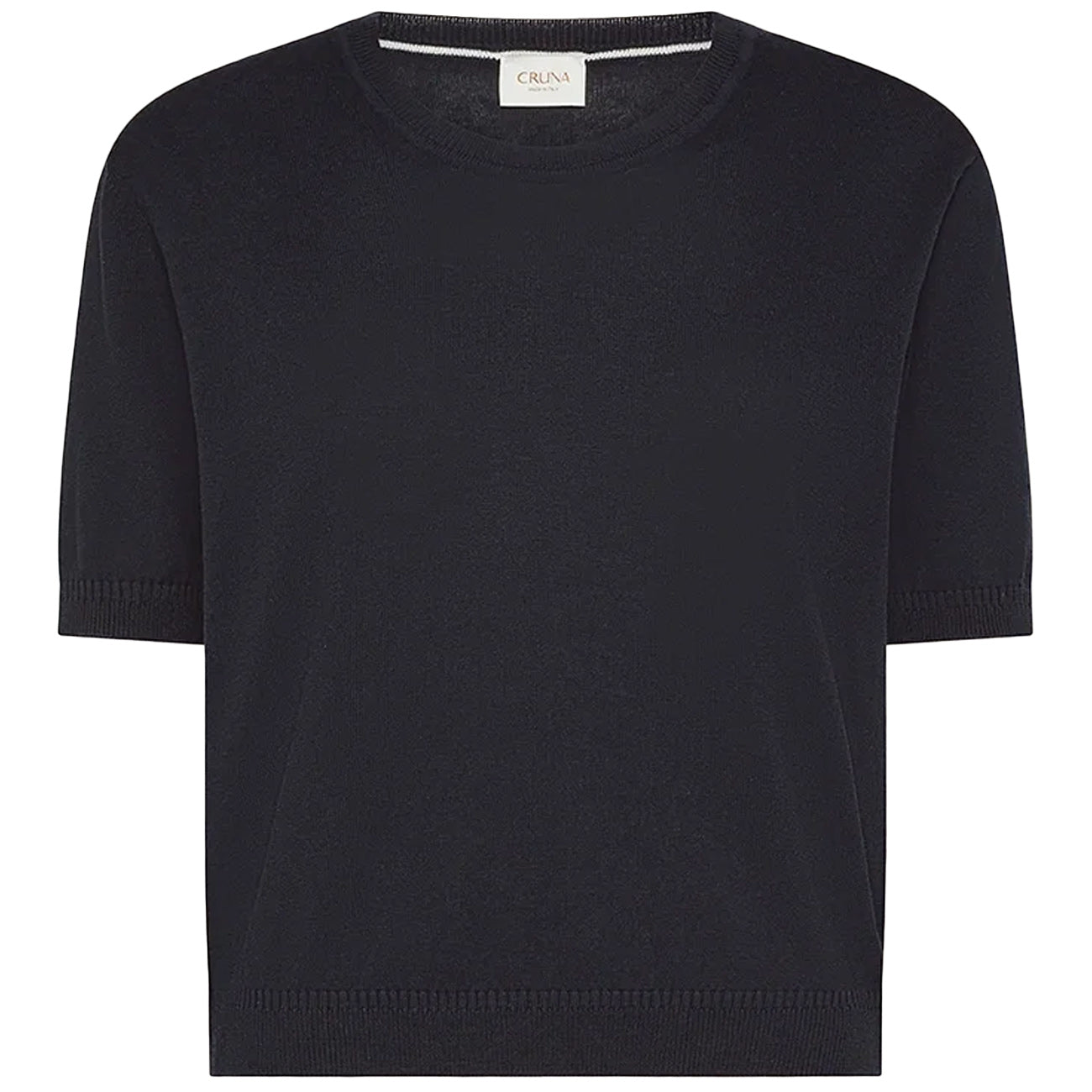 CRUNA T-shirt Girocollo Mila MILA2653 511 NOTTE 