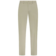 CRUNA PANTALONI SLIM TAPERD FIT CINTURA ELASTICA IN TELA DI LANA MITTE1714 122 BEIGE 