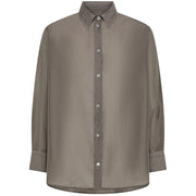 CRUNA CAMICIA OVERSIZE MUSSOLA YVONNE2621 740 TORTORA 