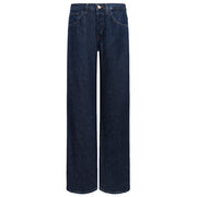DONDUP Jeans Jacklyn Wide Leg In Denim Fisso DP427 DFH331 J32 800 BLU SCURO 