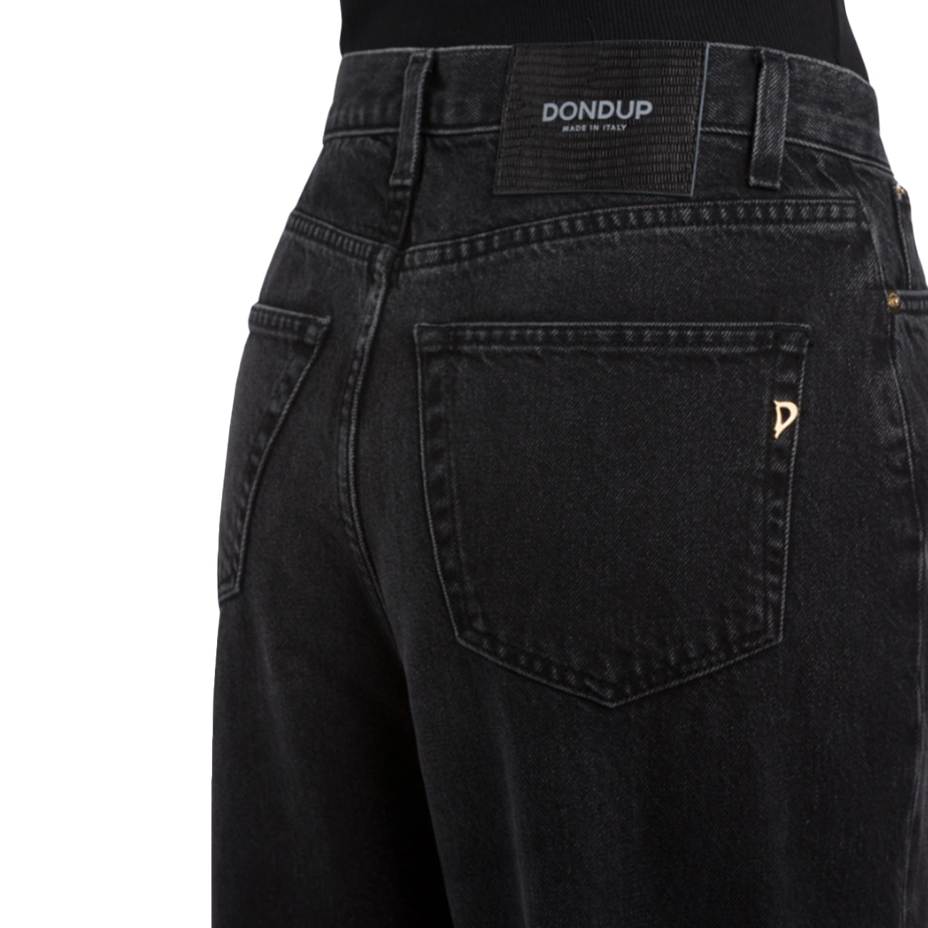 DONDUP Jeans Bessie DP784 DFE305D MB4 999 NERO 