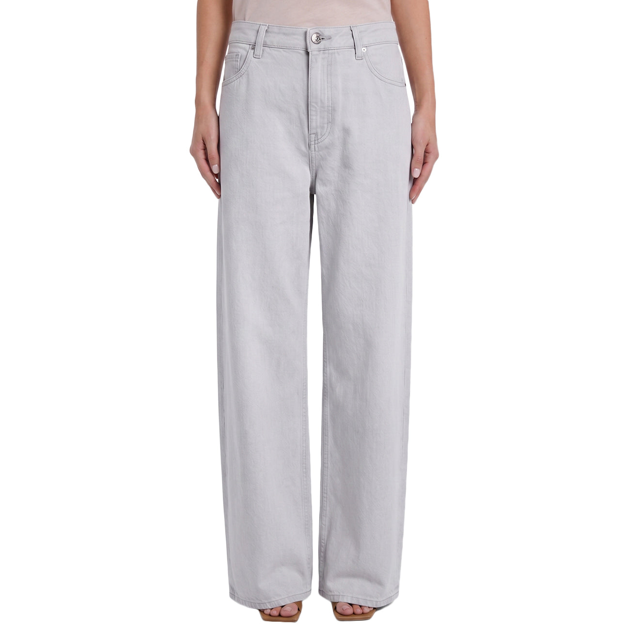 DONDUP Jeans Dakota Loose In Bull Fisso DP849 BF0018Y MB8 021 GESSO 