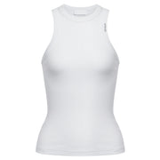 DONDUP Canotta Girocollo Slim In Costina Di Cotone DS071 JS0314 XXX 000 BIANCO 