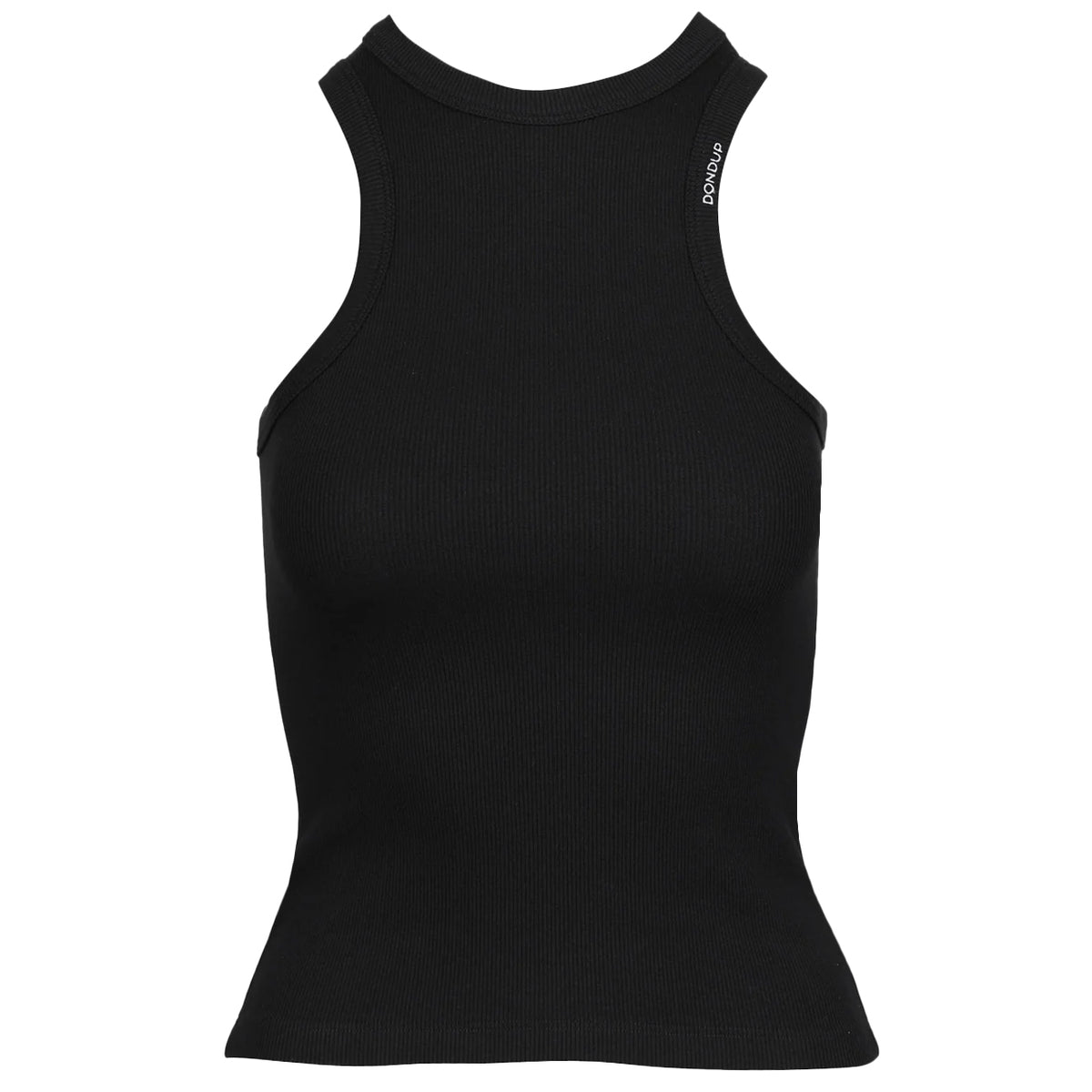 DONDUP Canotta Girocollo Slim In Costina Di Cotone DS071 JS0314 XXX 999 NERO 