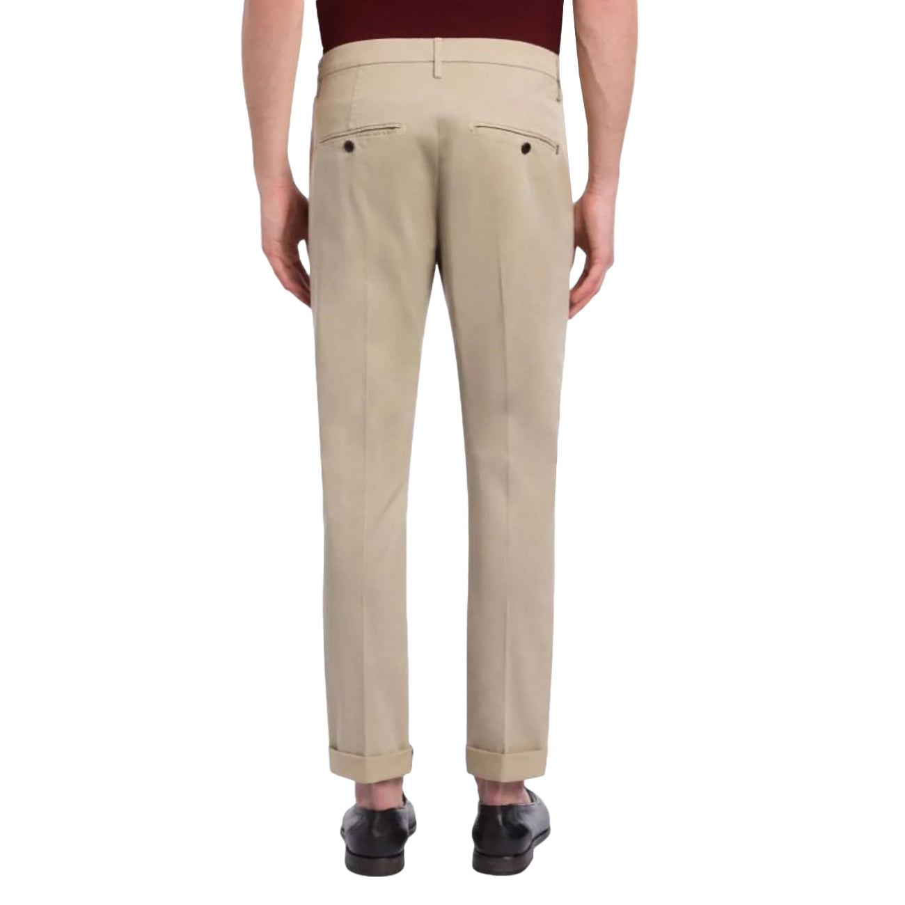 DONDUP Pantalone Gaubert Slim Chino UP235_GS0096U_PTD 010 LIEVITO 
