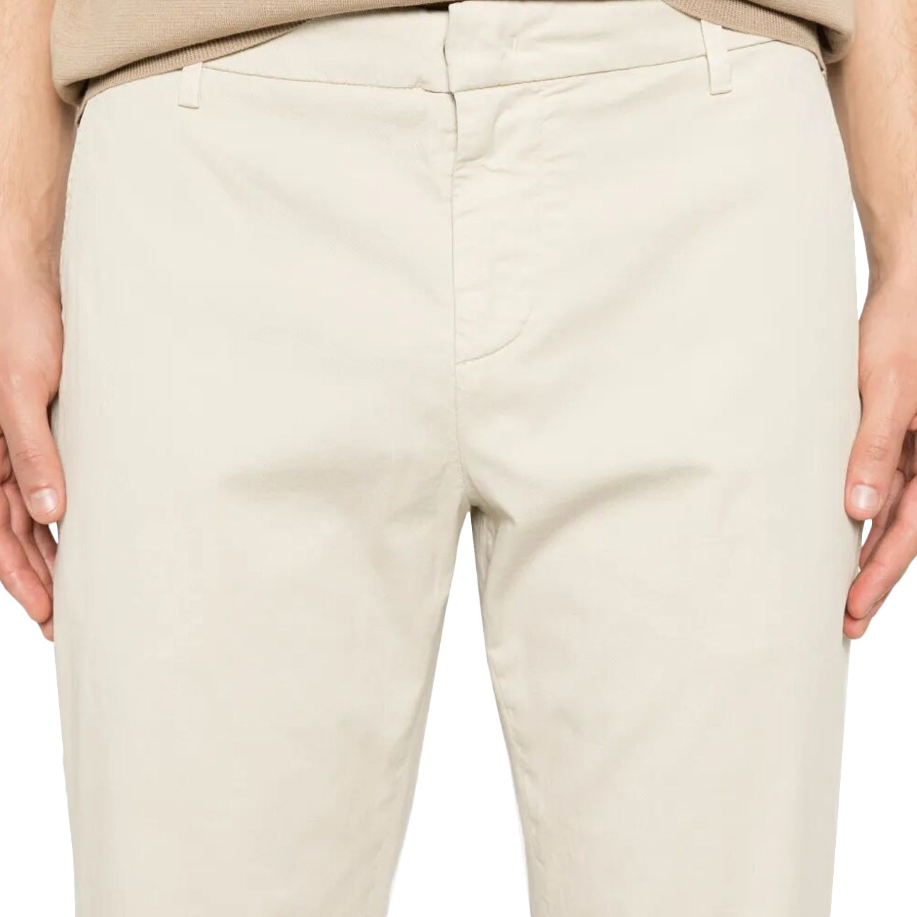 DONDUP Pantalone Gaubert Relax Regular Chino UP688_CS0190U_PT0 010 LIEVITO 