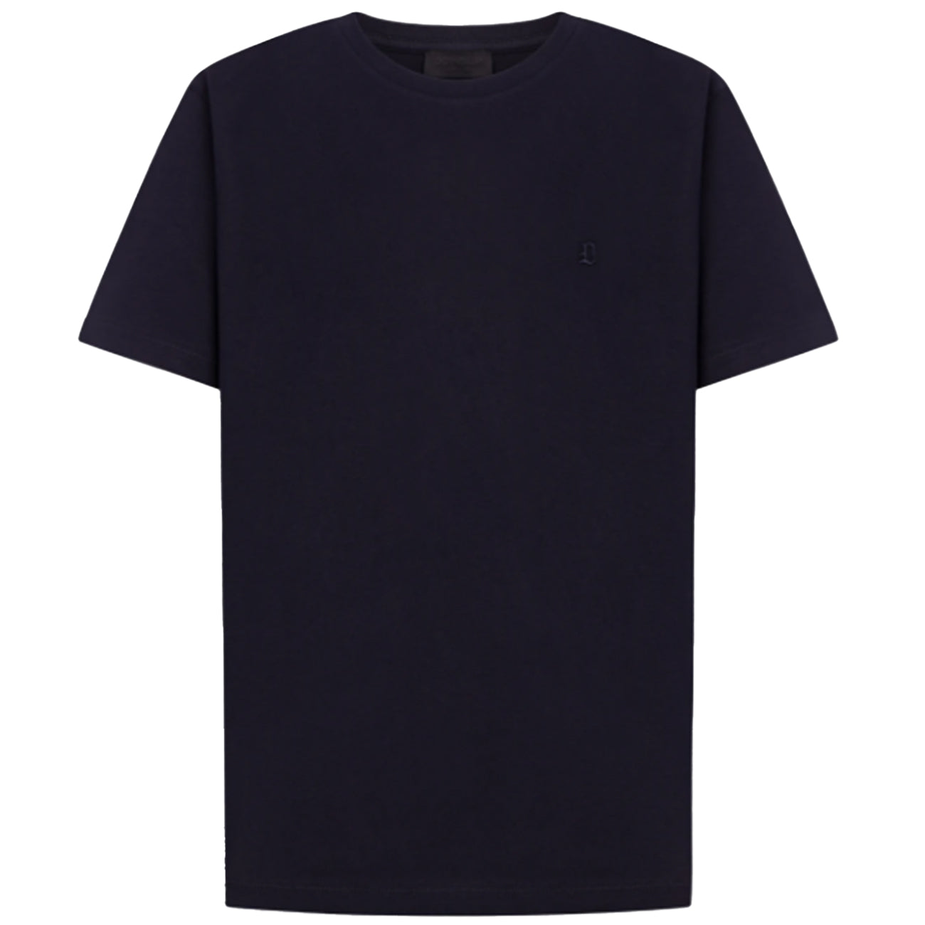 DONDUP T-shirt "D" Ricamata US198_JF0309U_ML5 890 UNIVERSO 