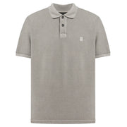 DONDUP Polo Regular In Cotone Piquet US302_JF0315M_PTO 021 CRISTALLO 