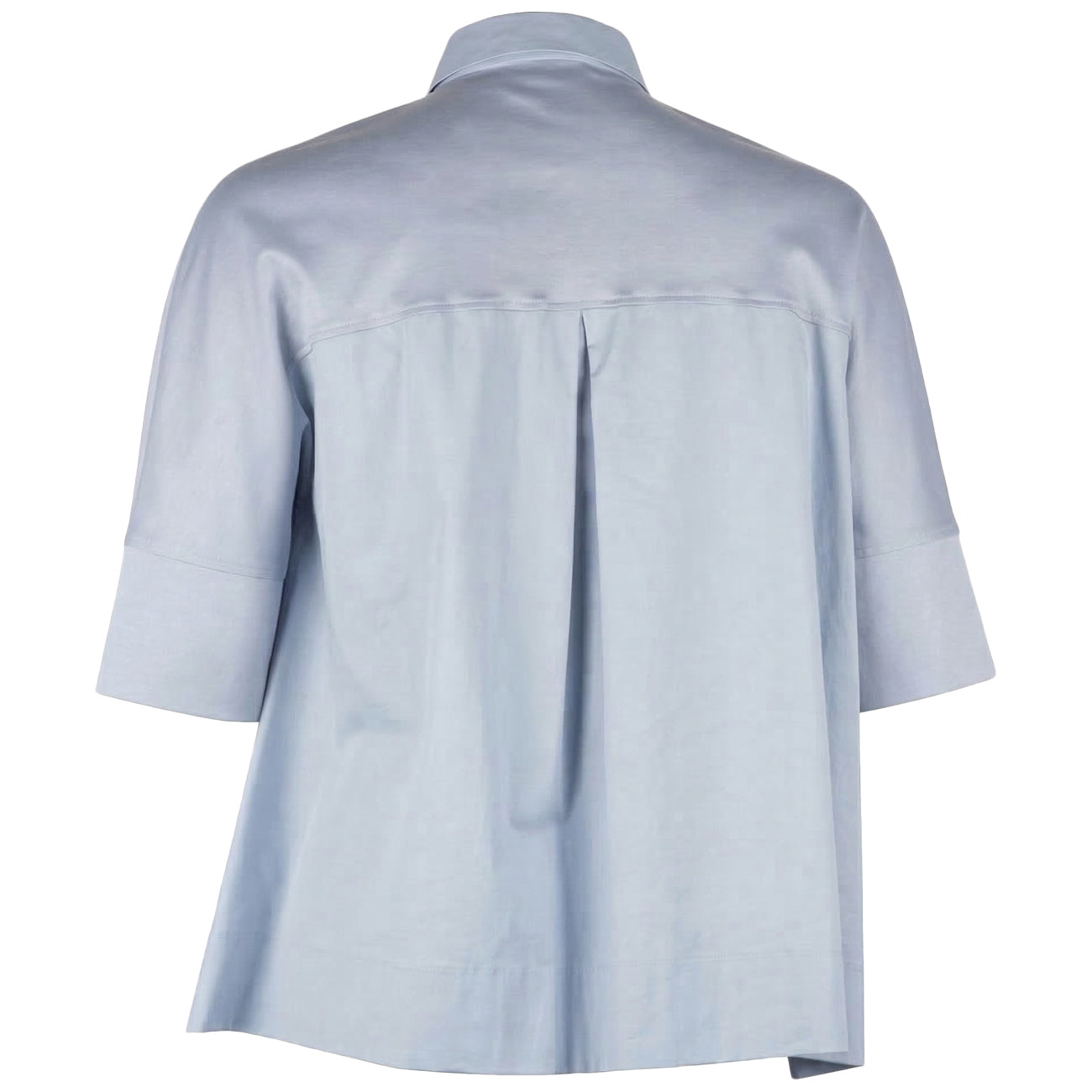 ELENA MIRO' Blusa Boxy Con Maniche A Tre Quarti 2009Z000058N 04 AZZURRO 