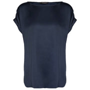 ELENA MIRO' Blusa In Raso 2086P100217N 034 BLU NAVY 