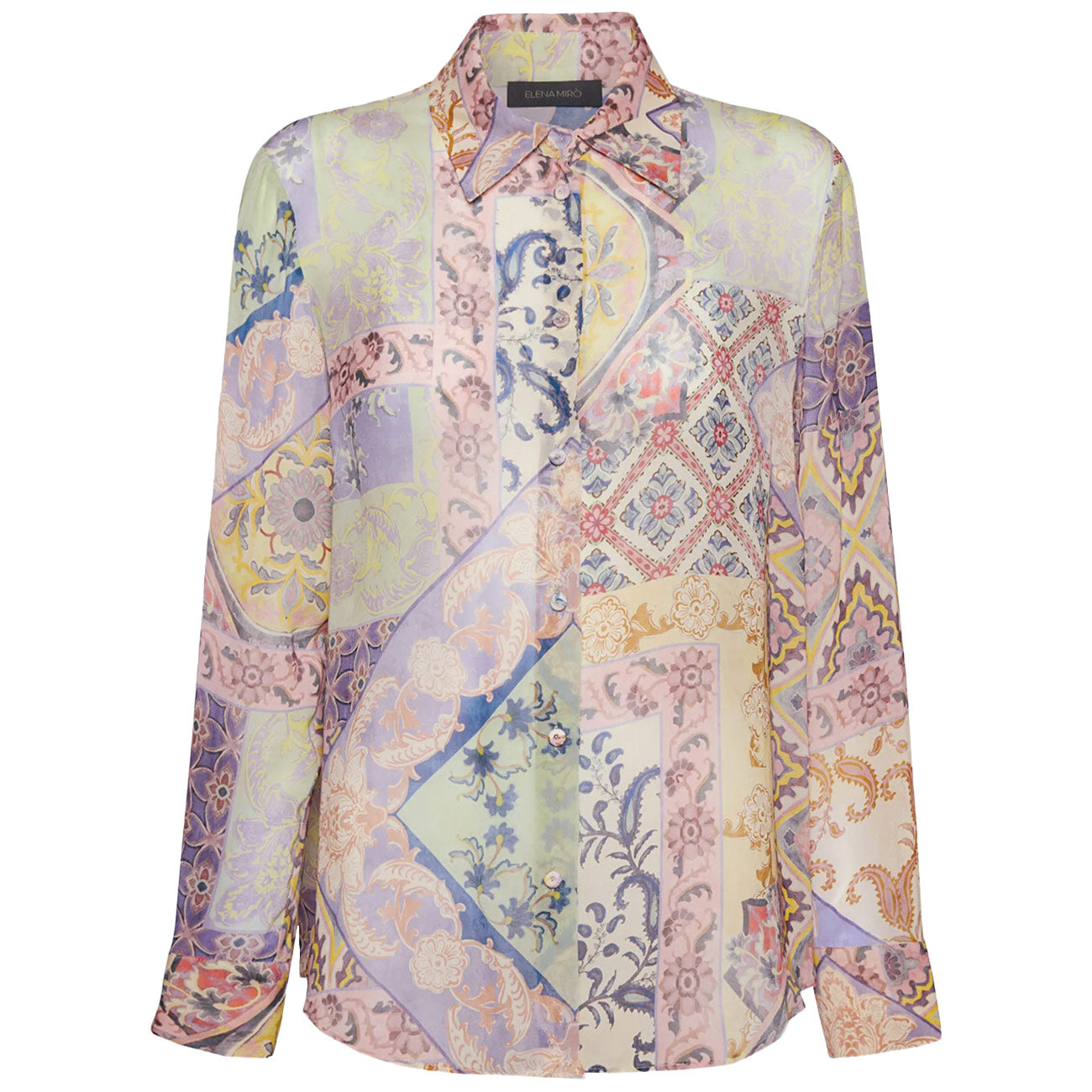 ELENA MIRO' Camicia Stampa Floreale 5018P000314N 043 MULTICOLOR 