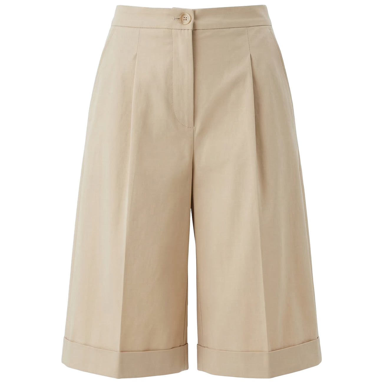 ELENA MIRO' Pantaloncini Corti In Misto Cotone P097P000444N SABBIA 