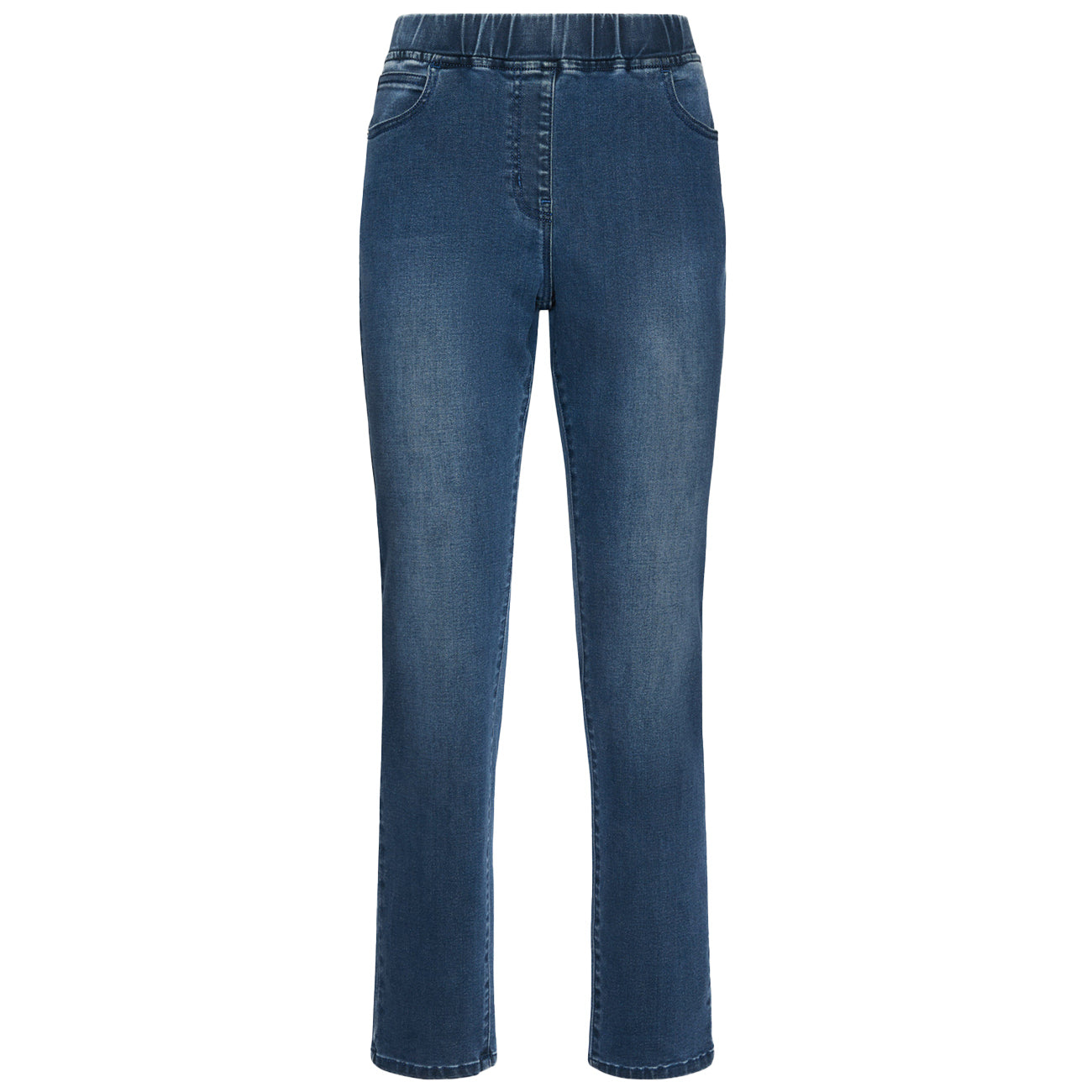 ELENA MIRO' Jeggings, "Pat" P442P300437N 0H4 BLU MEDIO 
