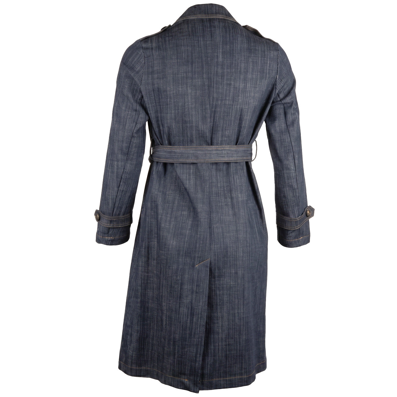 GOODMATCH Trench Doppiopetto In Denim AA0435 U79 BLUE DENIM 