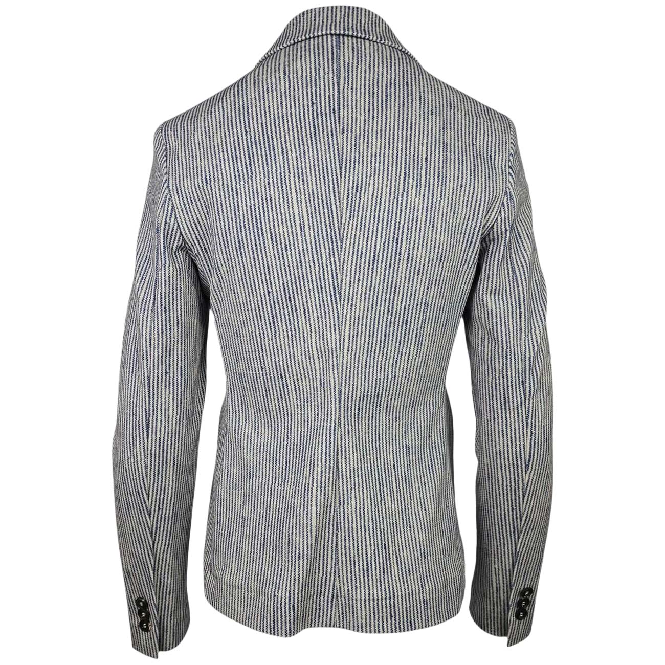 GOODMATCH Blazer Doppiopetto Boxy Rigato AB7431 R76 BLUE STRIPES 