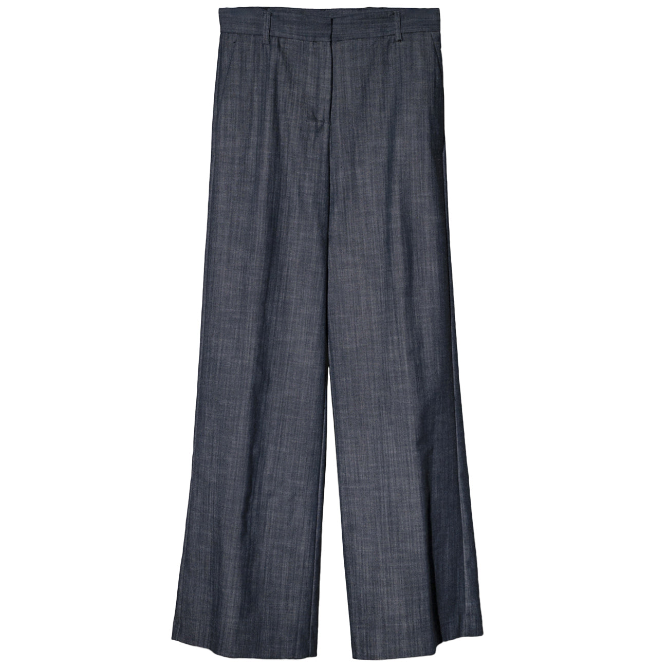 GOODMATCH Pantalone Palazzo Drill Cotone Stretch AP0235 U79 DENIM BLUE 